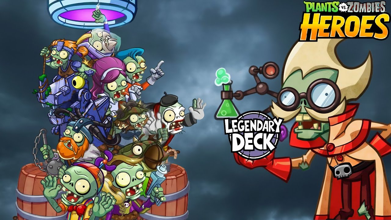 Проверьте СЕЙЧАС, лучше ли колода «Легендарный зомби» колоды «Растения»! (Герои ПвЗ)