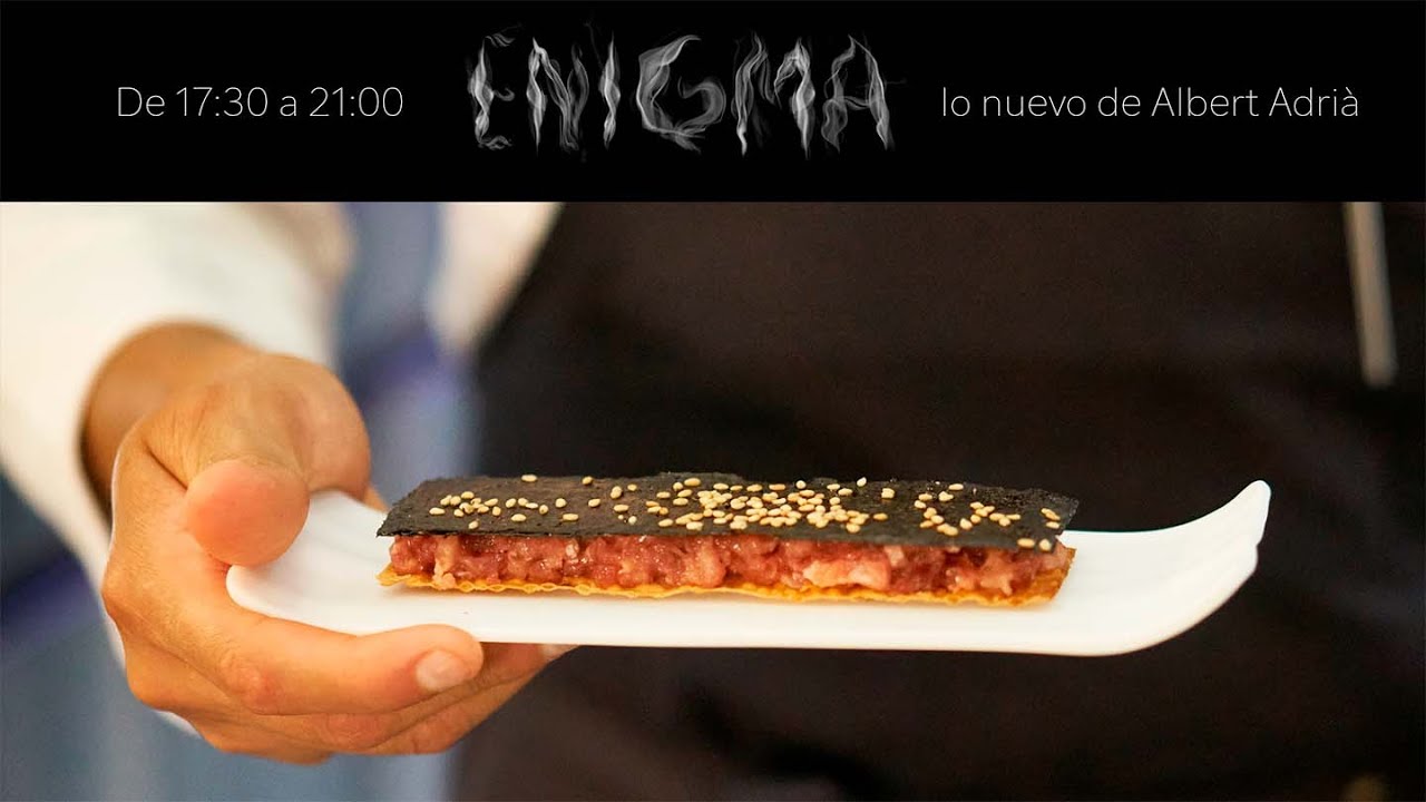 ENIGMA, EL RESTAURANTE DE ALBERT ADRIÀ CON ESTRELLA MICHELIN
