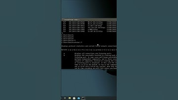 Basic CMD Commands Part 2 #netstat