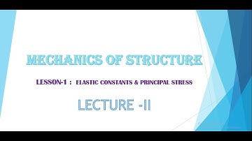 MECHANICS OF STRUCTURE || POISON