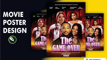 How to create a Nollywood movie posters on #coreldraw #movieposter #Timigraphics