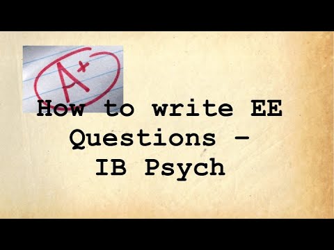 ee research question examples psychology