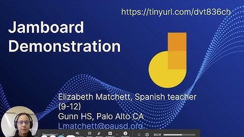 Favorite Tools for World Language Classes - Jamboard 1