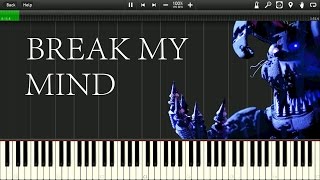 [Synthesia] DAGames - Break my Mind [FNAF] chords