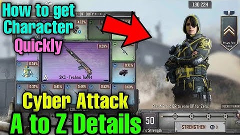 *NEW* CYBER ATTACK EVENT | HOW TO GET ZERO CHARACTER QUICKLY IN CYBER ATTACK | FULL DETAILED VIDEO