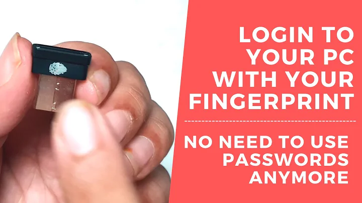 Login to your Windows PC with Fingerprint | Secureye USB Fingerprint Reader