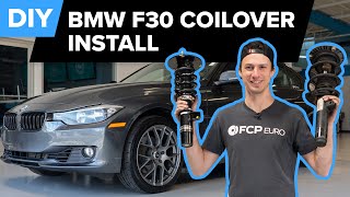 BMW F30 328i xDrive Coilover Install & Replacement DIY   BMW 3Series (320xi, 335xi, 328d & more)