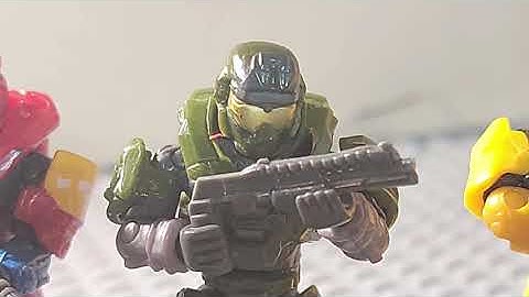 OLD and new unreleased animations (Halo Stop Motion Animation)Mega construx