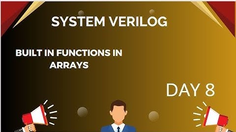 SYSTEM VERILOG FULL COURSE || DAY 8 || PACKED AND UNPACKED ARRAYS