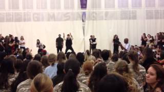 Mos Wanted Crew: Surprise Halloween Performance at Marlborough All Girls HS. Watch in HD.