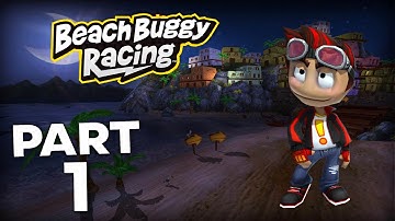 BEACH BUGGY RACING GAMEPLAY, Easy Street, Full Gameplay Walkthrough, Part 1 ( Mobile Games )