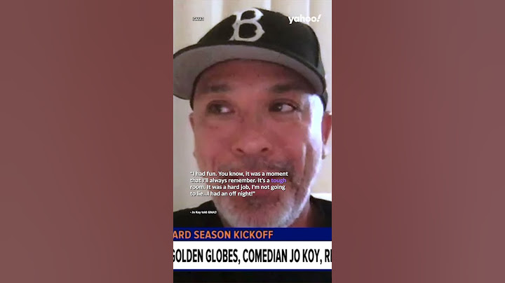 Jo Koy responds to backlash amid disastrous Golden Globes performance | #shorts #yahooaustralia