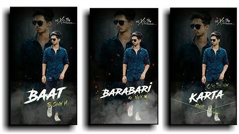 Full Attitude Status Editing In Kinemaster ll How To Make Attitude Status ll Tutorial ll Full HD l