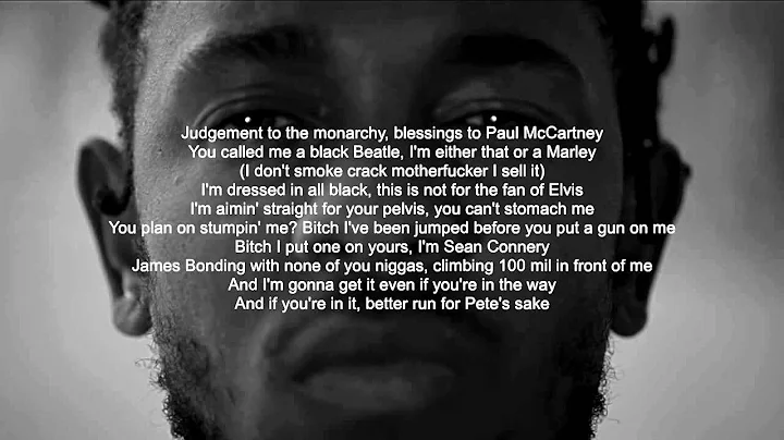 Kendrick Lamar Control Lyrics