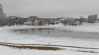 Farewell to Minsk - Calm Relaxing City Views | Meditative Music | Old Town | Троицкое предместье