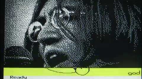 Oric very fast tape loading slideshow