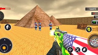 fps offline strike game - Commando terrorist shooting game - Android gameplay