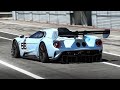 700HP Ford GT MkII Track-Only Car in action at Monza Circuit: Start Up, Accelerations &amp; Downshifts!