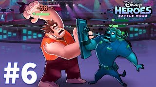 Disney Pixar Heroes - Gameplay Walkthrough Part 6 - Wreck-It Ralph Vs Monster Inc Ios Android