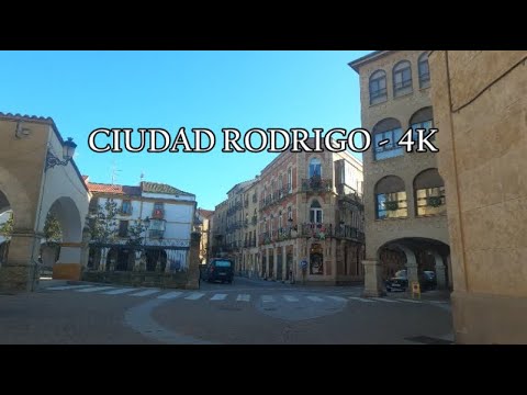 Ciudad Rodrigo Drive 4K - Driving in Ciudad Rodrigo 2022, Ciudad Rodrigo Spain [4k Ultra HD]