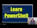 Microsoft PowerShell for Beginners - Video 1