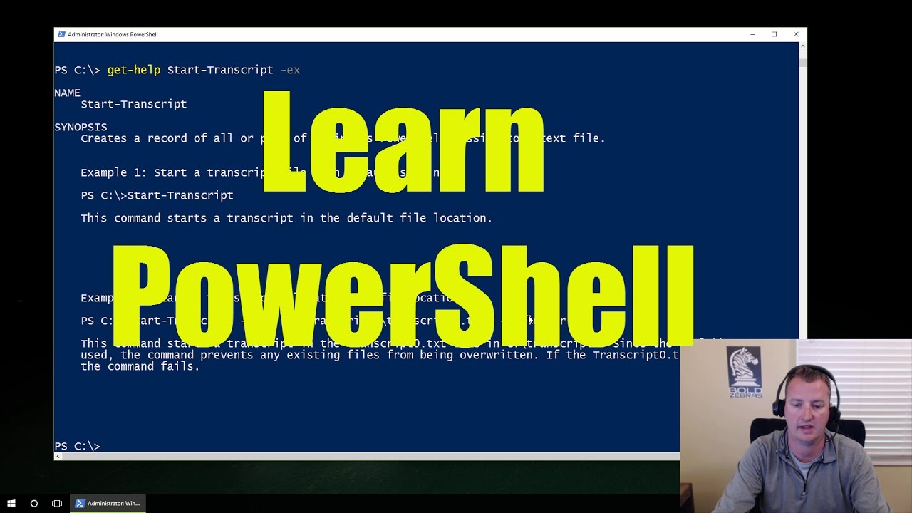 Microsoft Powershell For Beginners - Video 1 Learn Powershell