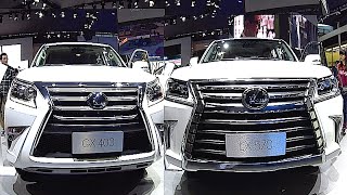 New Lexus LX 570 2016, 2017 interior, exterior VS Lexus GX 400/460 2016, 2017