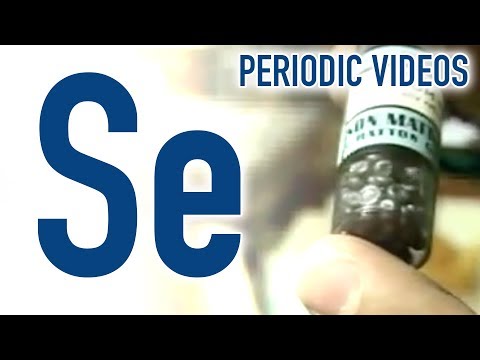 Video: Selenium As A Chemical Element Of The Periodic Table