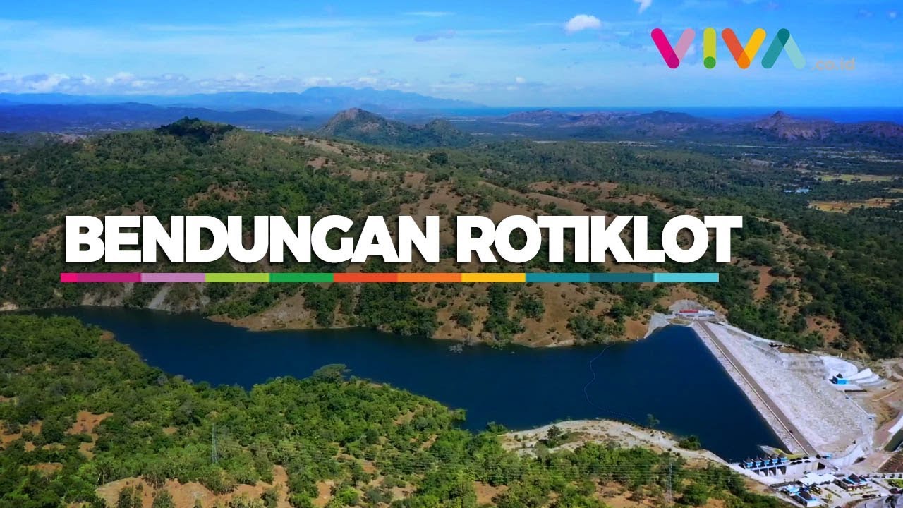http://news.viva.co.id KEREEN! Ini Penampakan Bendungan Rotiklot NTT yang Diresmikan Jokowi