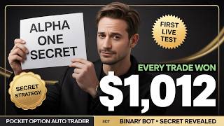 Celebrity The Alpha One Secret Strategy Just Made $1,012 — Binary Bot Won Every Single Trade Profile