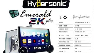 Hypersonic new model [EMERALD 2K PLUS]  Hypersonic Dual Knobs 11.8'All Specification and Setting