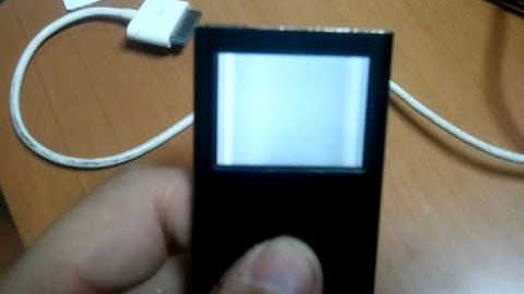 Ipod nano 2g white screen