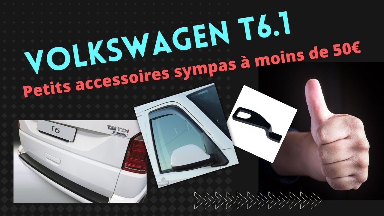 Volkswagen Transporter T6.1 Petits accessoires sympas à moins de 50€