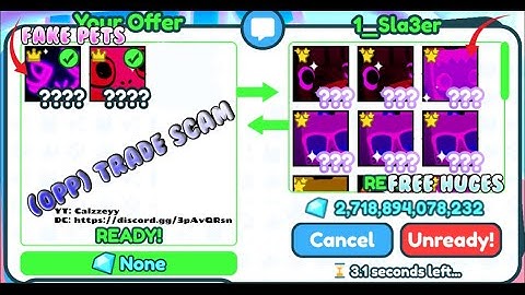 PET SIM X TRADE SCAM SCRIPT SHOWCASE! *PASTEBIN IN DESCRIPTION*