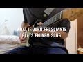 What if Eminem asked John Frusciante to play "Lose Yourself"