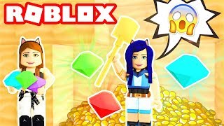 WE DUG 2,000 BLOCKS DOWN AND FOUND...THE BEST THING EVER! | Roblox Treasure Hunt Simulator