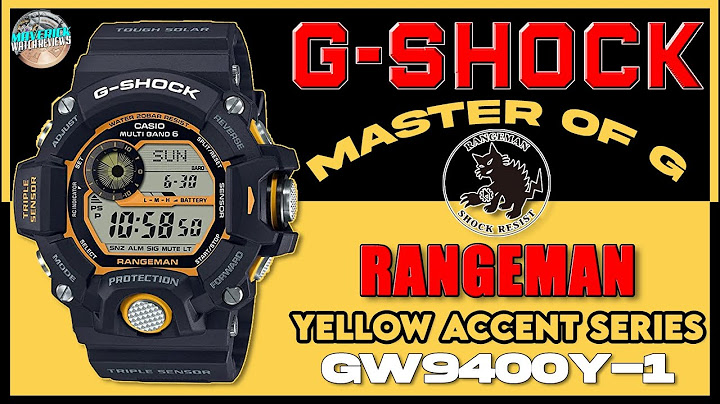 G-shock rangeman gw9400-1 review