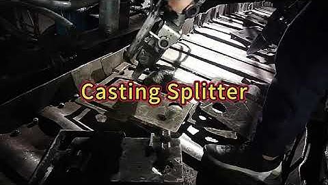 casting sprue separation