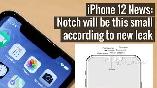 iPhone 12 news: Notch will be this small according to new leak