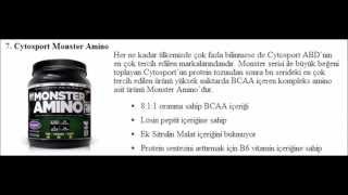 EN ÇOK TERCİH EDİLEN 10 AMİNO ASİT