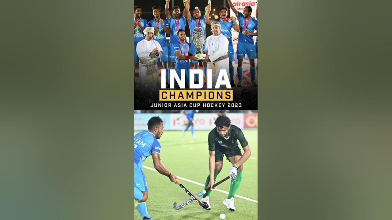 India Won Junior Asia Cup Hockey 2023 india hockey YouTube