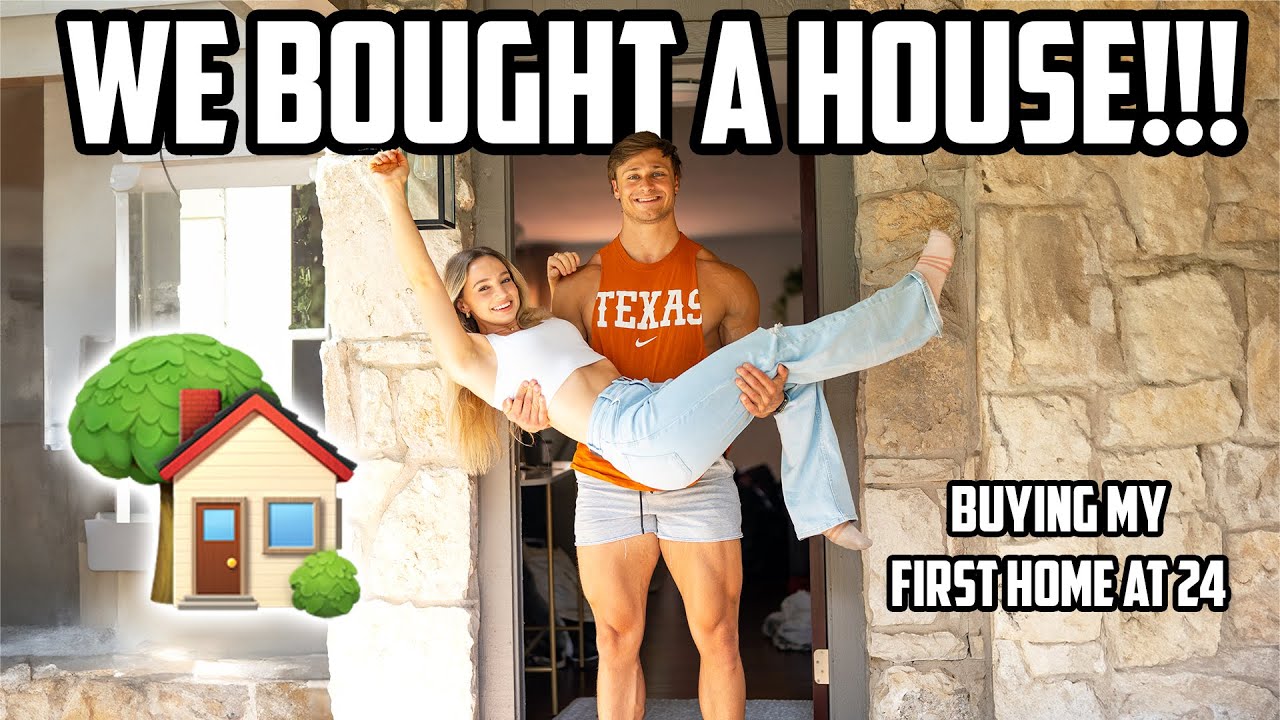BUYING MY FIRST HOUSE AT 24 YEARS OLD - YouTube