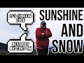 Sunshine and Snow Vlog ☀️❄️