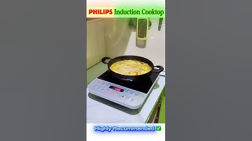 Philips 2100-Watt Induction Cooktop ✅ Awesome Product👌🏻Highly Recommended 👍 #philips #induction
