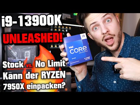 Intel i9-13900K Stock vs. No Limit 🔥 UNLEASHED! Kann der AMD RYZEN 7950X einpacken? Gaming Benchmark