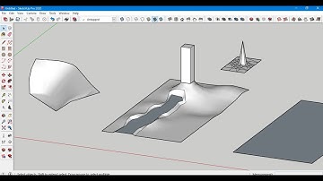 Công cụ Sandbox dùng thiết kế ngoại thất, vẽ quy hoạch rất tuyệt trong Sketchup Pro 2020