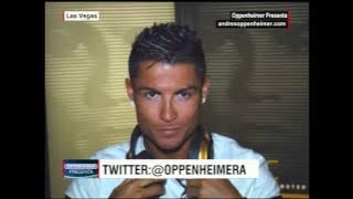 Cristiano Ronaldo se enfada y se levanta de la entrevista con Oppenheimer