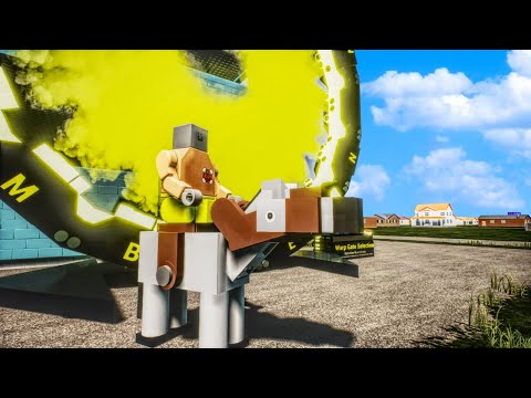 We Took a Lego Portal Back in Time?! (Brick Rigs Multiplayer Gameplay Roleplay)