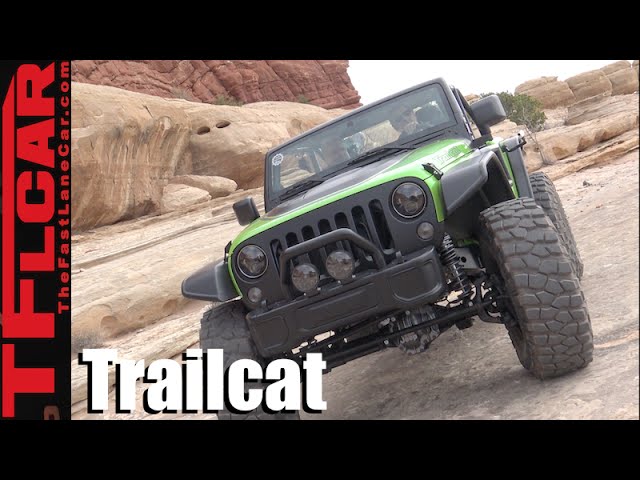 We Drive the 707 HP Hellcat Jeep Trailcat Concept Off-Road! - YouTube