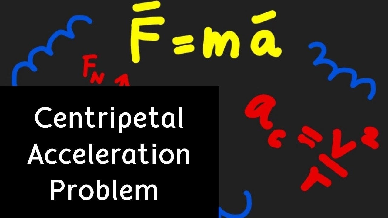 AP Physics 1 Centripetal Acceleration Problem (EASY) - YouTube